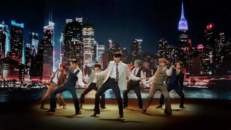 فرقة BTS  تضيء نيويورك من كوريا الجنوبية في VMAs