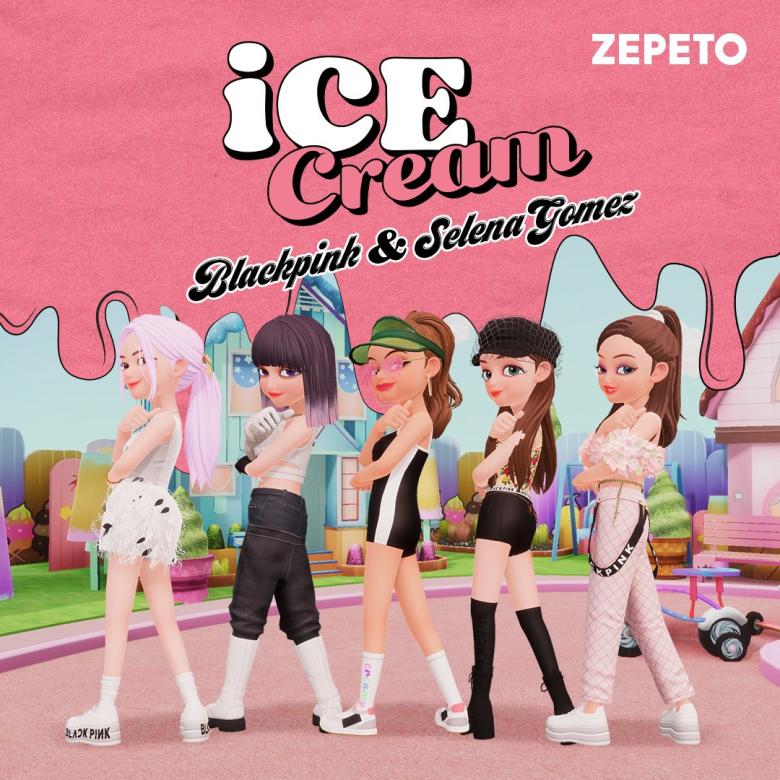 سيلينا غوميزي في نسخة Zepeto مع BLACKPINK