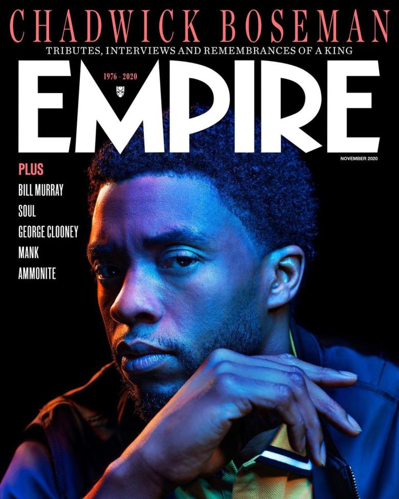 شادويك بوسمان يتصدر غلاف Empire - انستغرام @empiremagazine