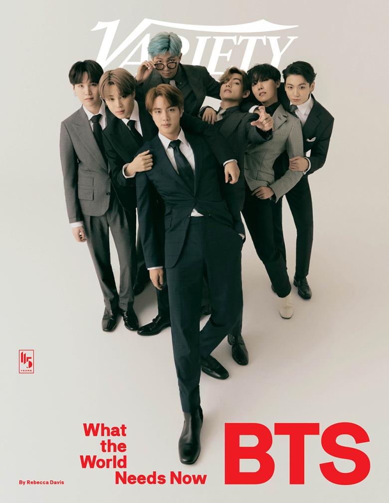 أعضاء BTS بإطلالة رسمية على غلاف Variety، وهل يعيدون تجربة الغناء بالإنكليزية؟