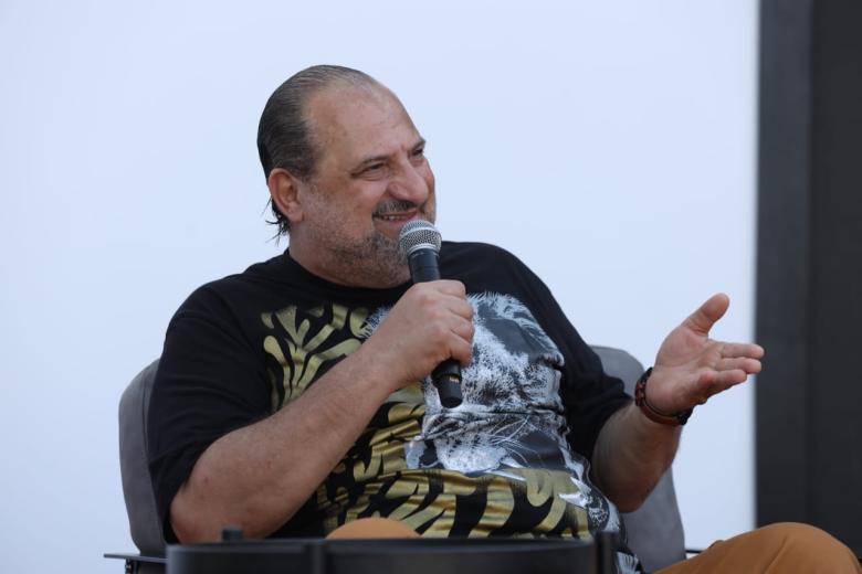 خالد الصاوي يتكلم عن مشواره الفني خلال ندوته في مهرجان الجونة 