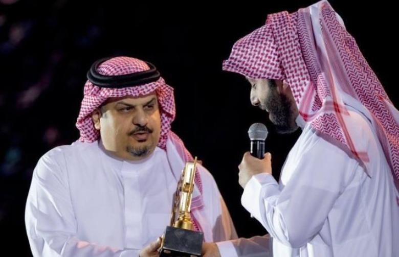 الأمير الشاعر عبدالرحمن بن مساعد في أمسية شعرية في 2021