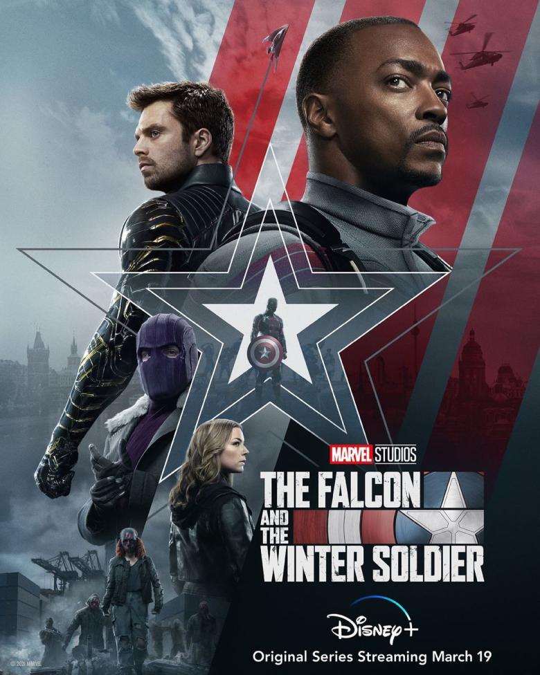 بوستر مسلسل The Falcon and the Winter Soldier - انستغرام @disneyplus