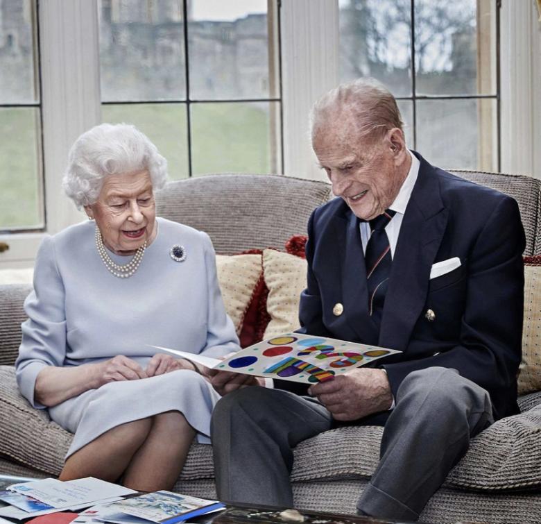 الأمير فيليب و الملكة اليزابيث/ الصورة من انستغرام theroyalfamily@
