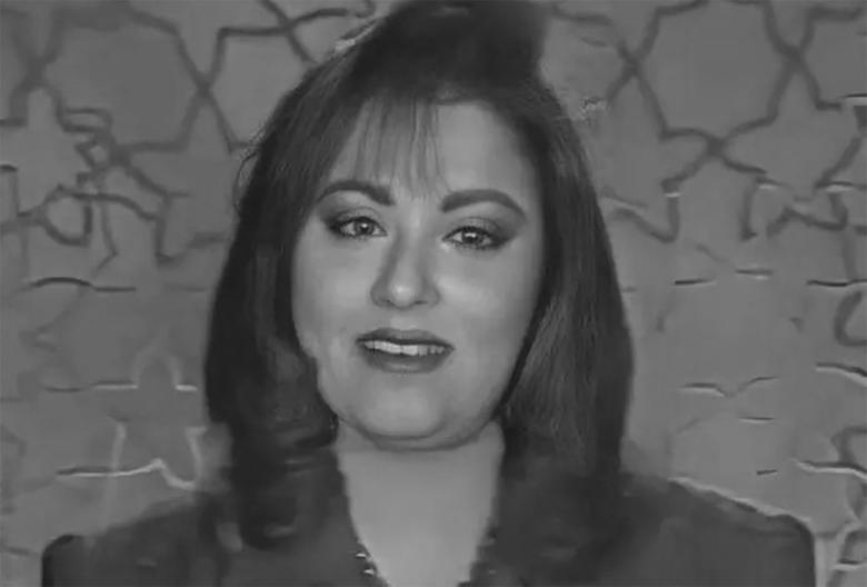 الراحلة مها حسني - صورة من السوشيال ميديا