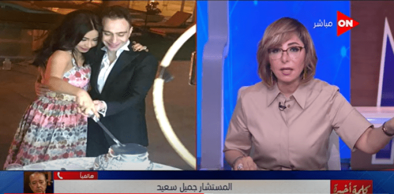 شيرين عبد الوهاب وحسام حبيب ولميس الحديدي- الصورة من برنامج "كلمة أخيرة"
