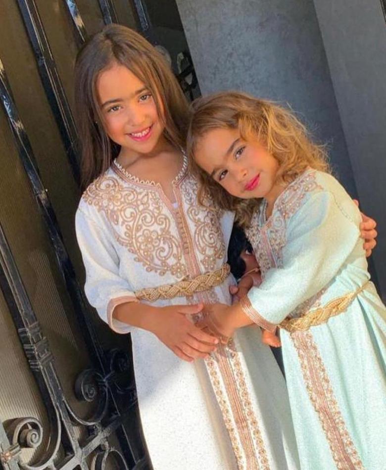 ابنتي تامر حسني وبسمة بوسيل - الصورة من انستغرام