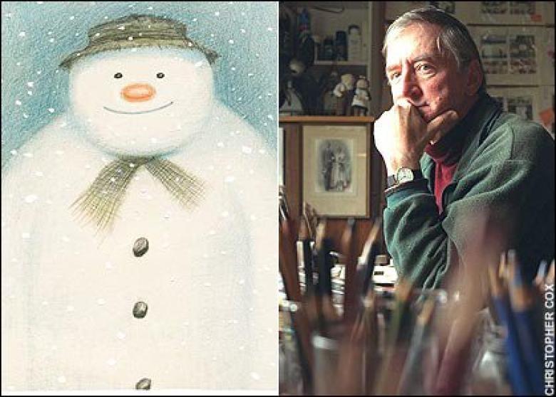 ريموند بريجز صاحب كتاب The Snowman -صورة من السوشيال ميديا