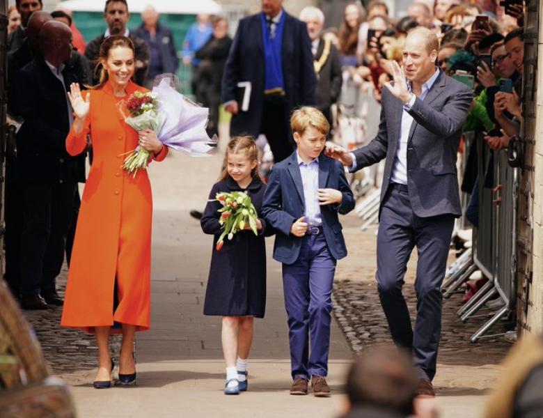الأمير ويليام وعائلته - صورة من حساب @KensingtonRoyal على تويتر 
