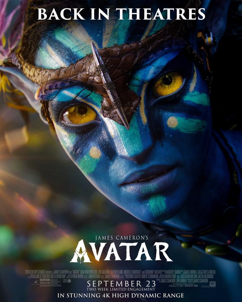 بوستر فيلم Avatar 1- تويتر @jimcameron