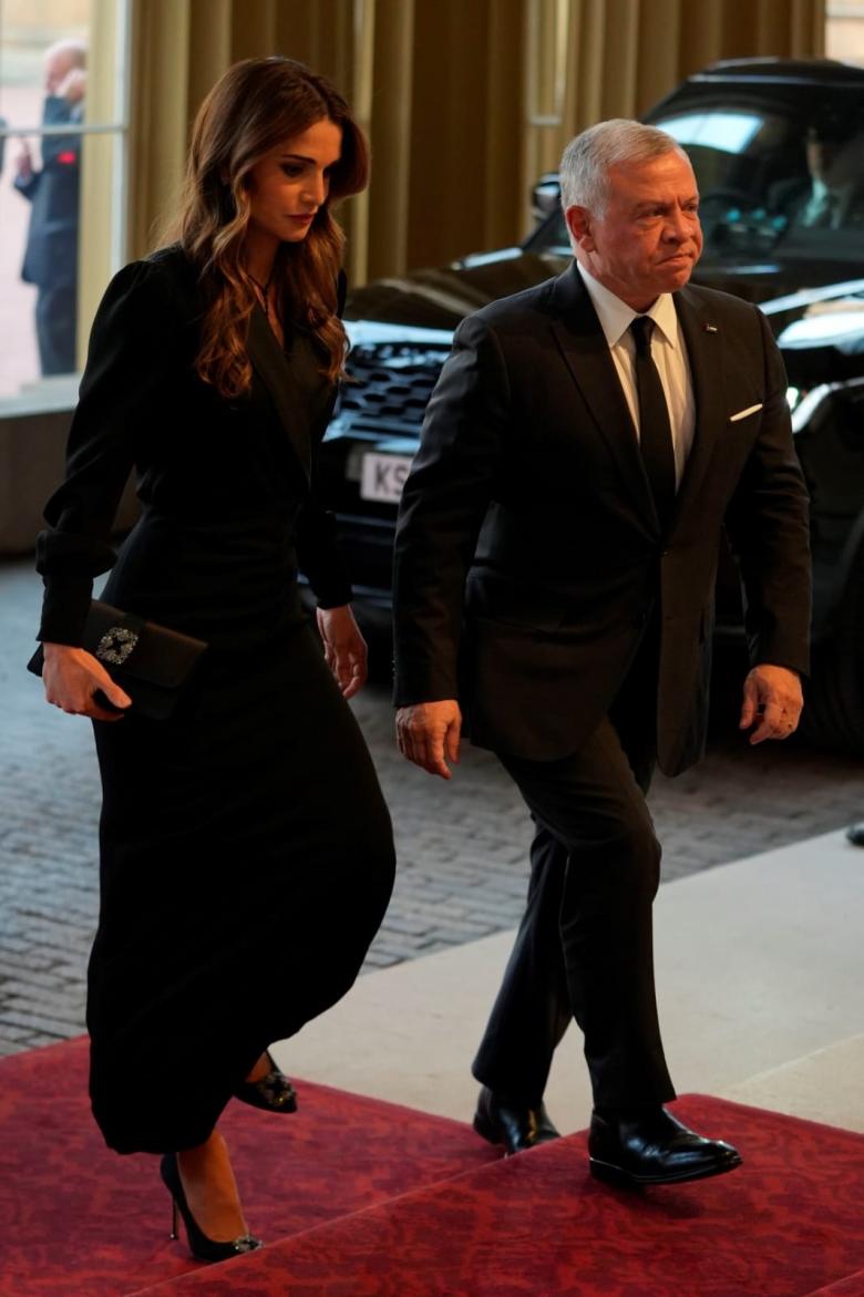 ملك الأردن عبد الله الثاني بن الحسين وزوجته الملكة رانيا العبدالله - صورة من تويتر