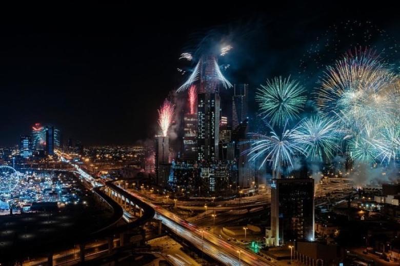 حفل افتتاح موسم الرياض - صورة من الحساب على تويتر 
