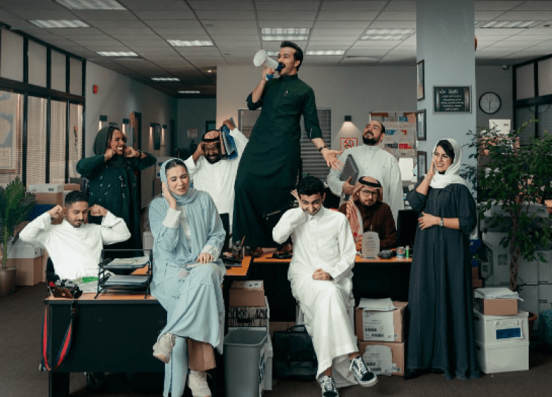 مسلسل المكتب The Office النسخة السعودية  - مصدر الصورة إنستغرام