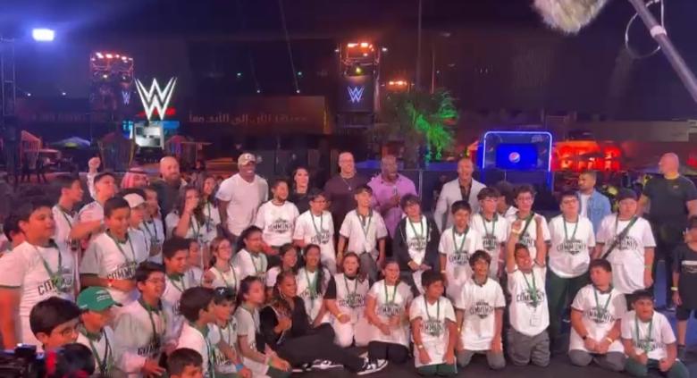 نجوم WWE وصرخة ضد التنمر في موسم الرياض