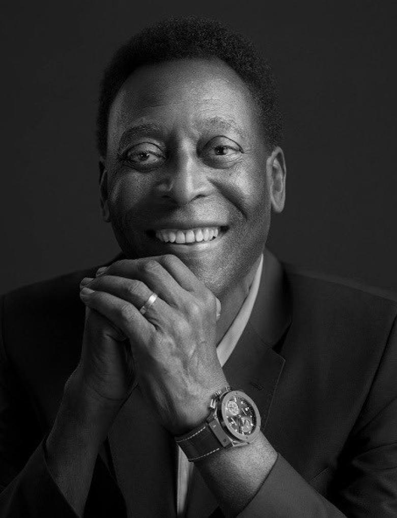 بيليه Pelé - صورة من تويتر