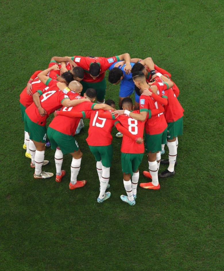 منتخب المغرب في نصف نهائي مونديال قطر - تويتر