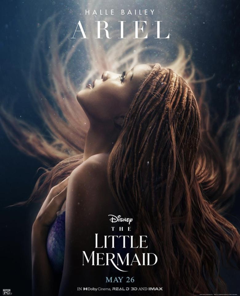 بوستر فيلم The little Mermaid - إنستغرام 