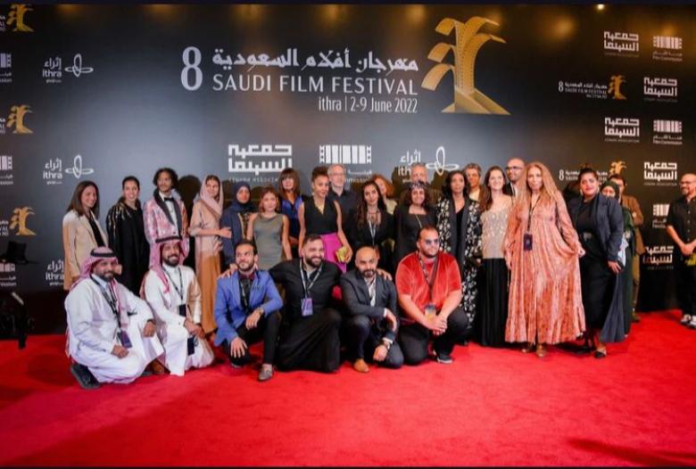 من الدورة الثامنة - صورة من ارشبف مهرجان افلام السعودية