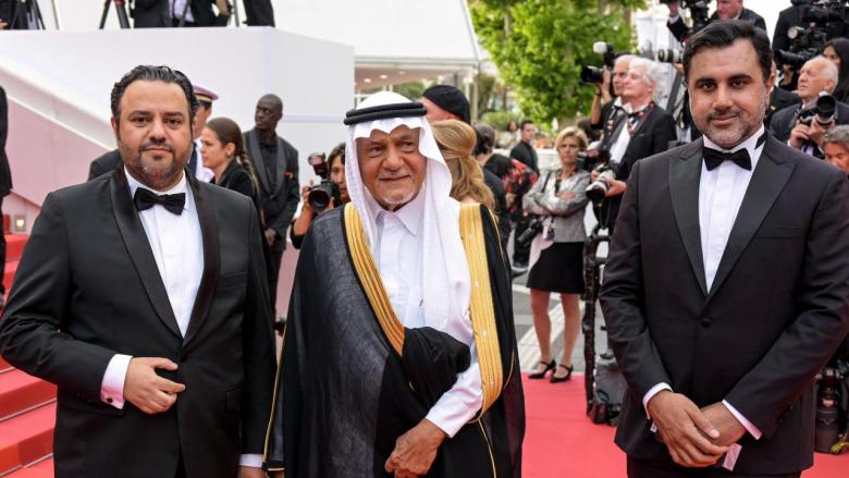 حضور "الأمير تركي الفيصل"  ⁧‫#مهرجان_كان_السينمائي‬⁩