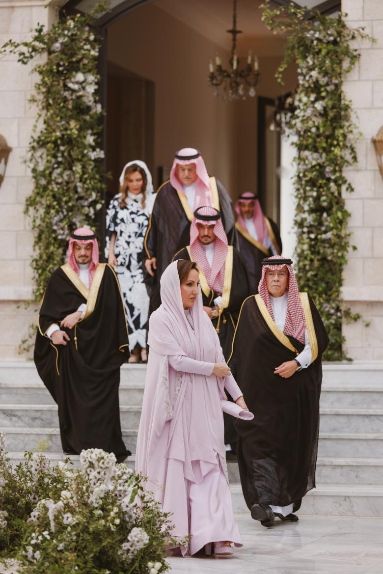 السيدة عزة السديري والدة الأميرة رجوة - صورة من الديوان الملكي الهاشمي على فليكر