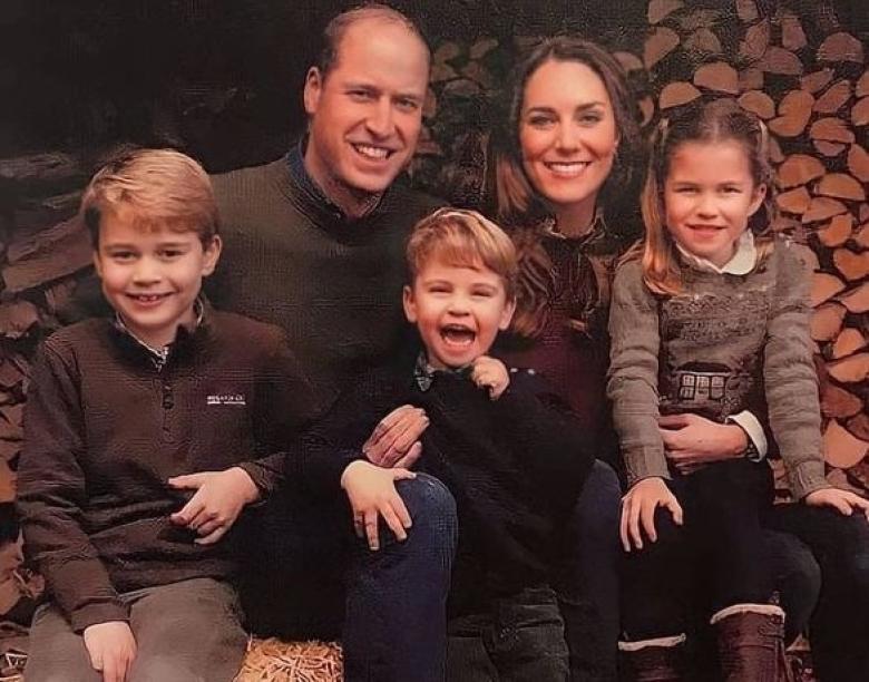 الأميرة كيت ميدلتون والأمير ويليام برفقة أطفالهم - صورة من غوغل