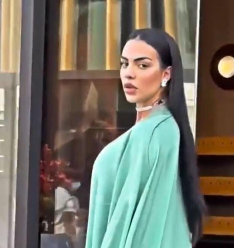 جورجينا رودريغيز - صورة مأخوذة من فيديو على السوشيال ميديا
