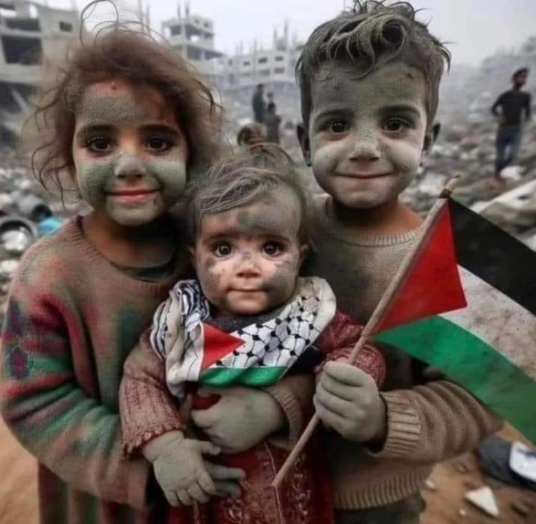 صورة لأطفال غزة - صورة من غوغل