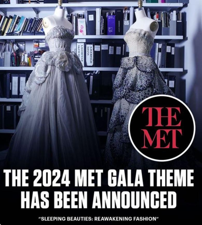 Met Gala لعام 2024 "Sleeping Beauties: Reawakening Fashion"