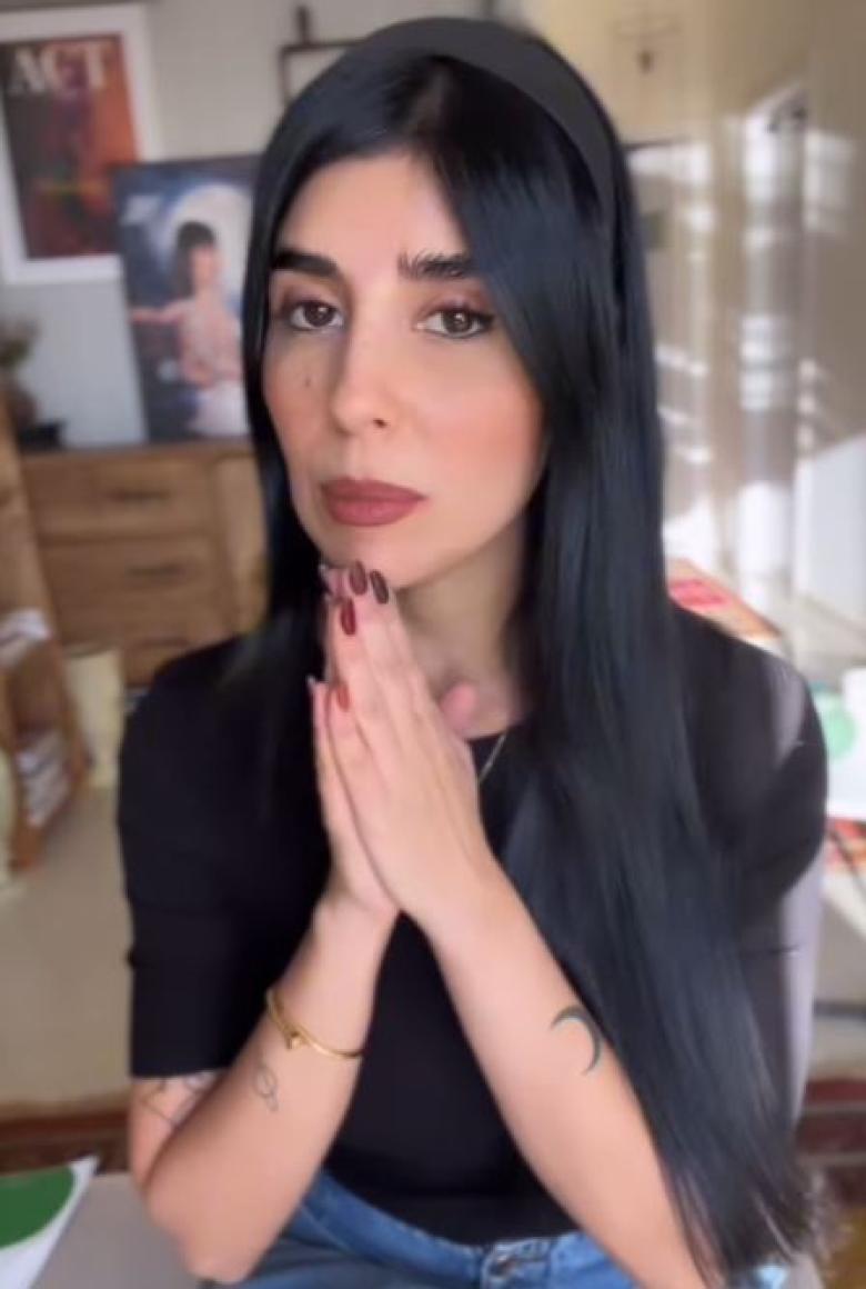 زينة مكي - صورة من فيديو إنستقرام