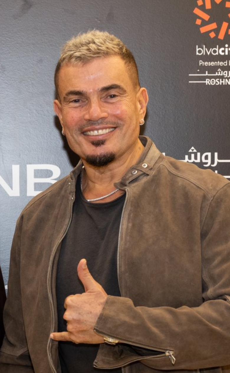 عمرو دياب في حفل موسم الرياض 