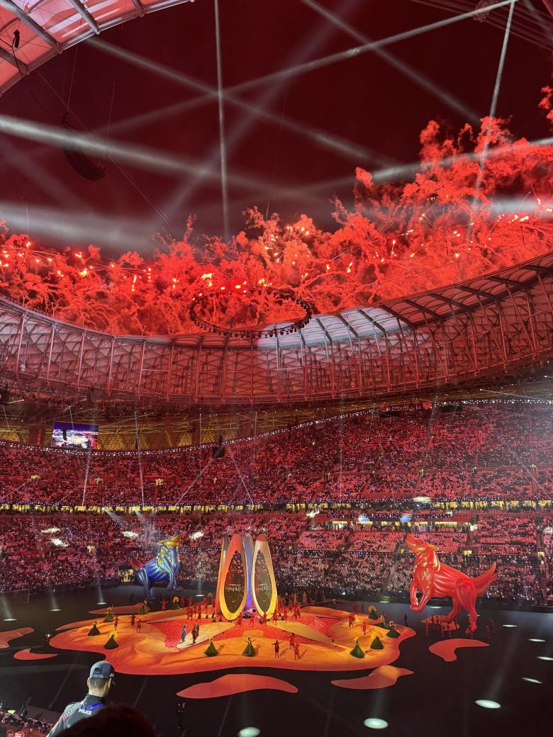 من عرض كليلة ودمنة في افتتاح كأس آسيا 2023 