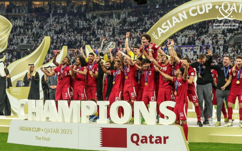 المنتخب القطري - صورة من حساب @QNA_Sports على إكس