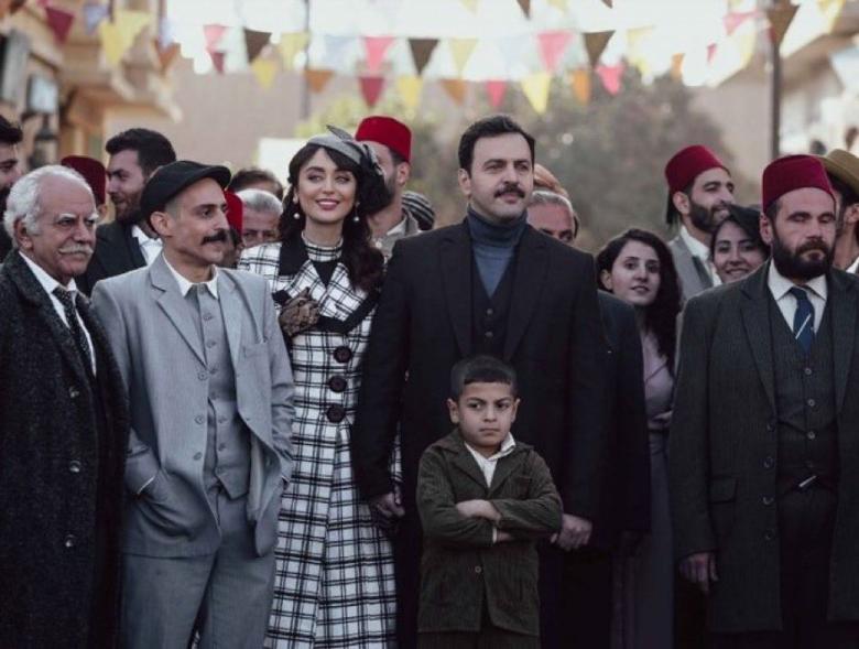أبطال مسلسل تاج يحتفلون في استقلال دمشق