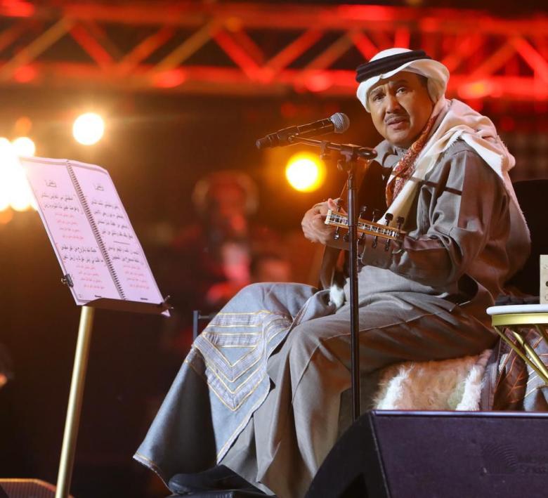 محمد عبده - صورة سابقة له من حفل ليلة المعازيم