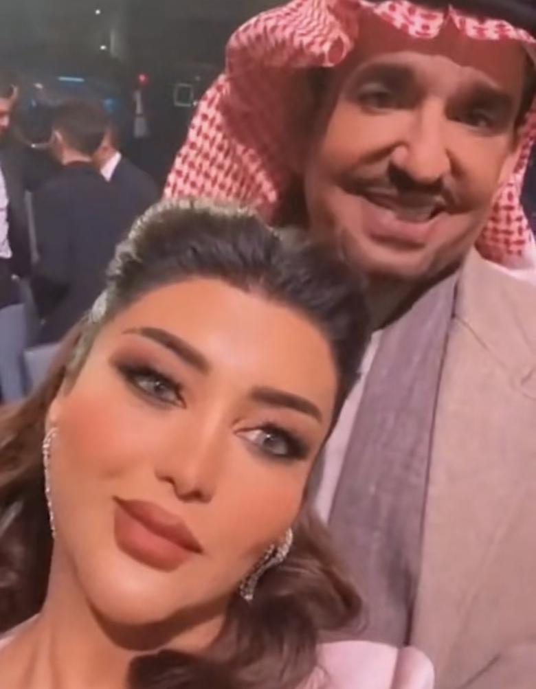 عبدالله السدحان وزوجته 