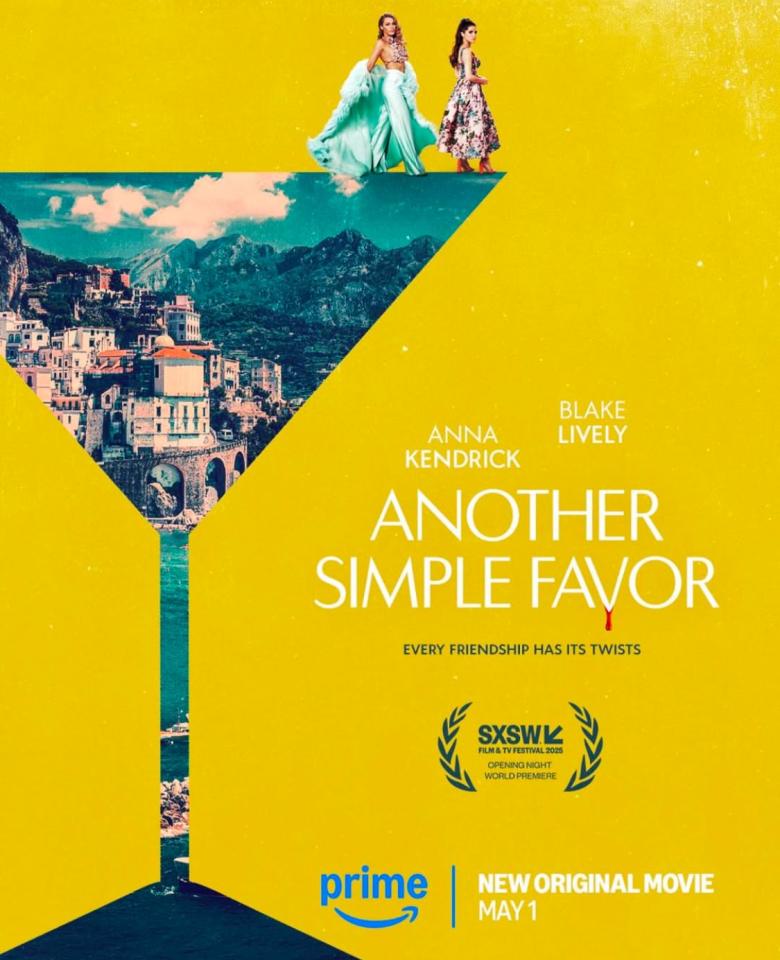 بوستر Another Simple Favor لـ بليك ليفلي وآنا كندريك - إنستغرام