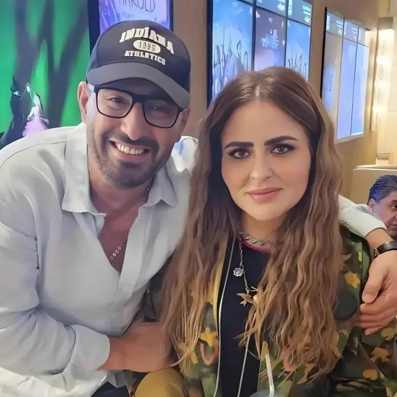 مها الصغير وأحمد السقا