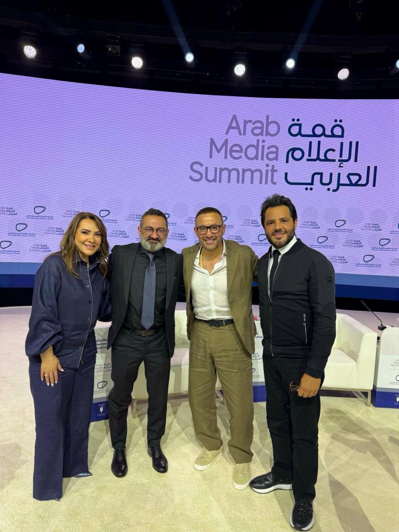 أحمد السقا و نيشان -  قمة الإعلام العربي 2025