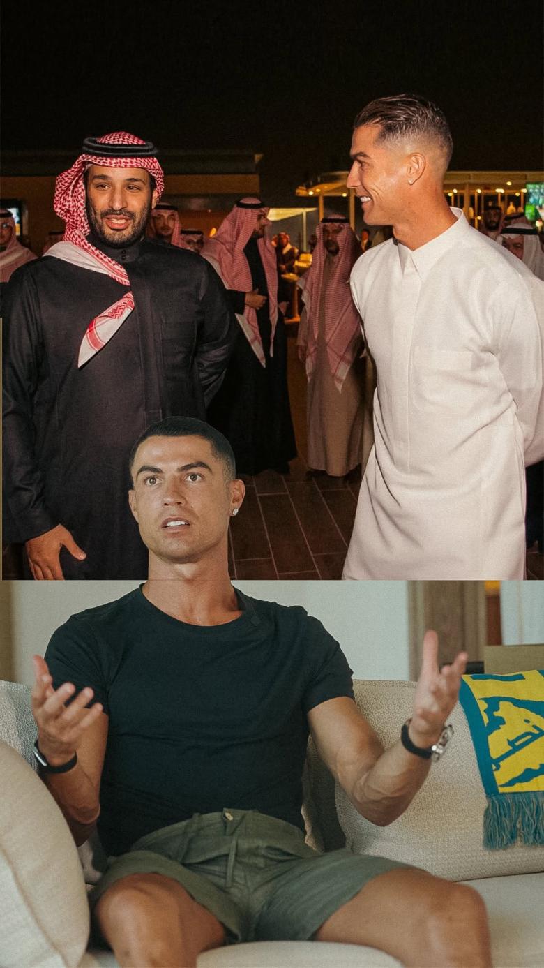 كريستيانو رونالدو يُشيد بالأمير محمد بن سلمان