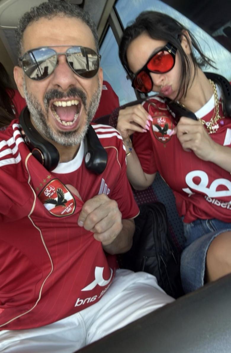محمد فراج وبسنت شوقي 