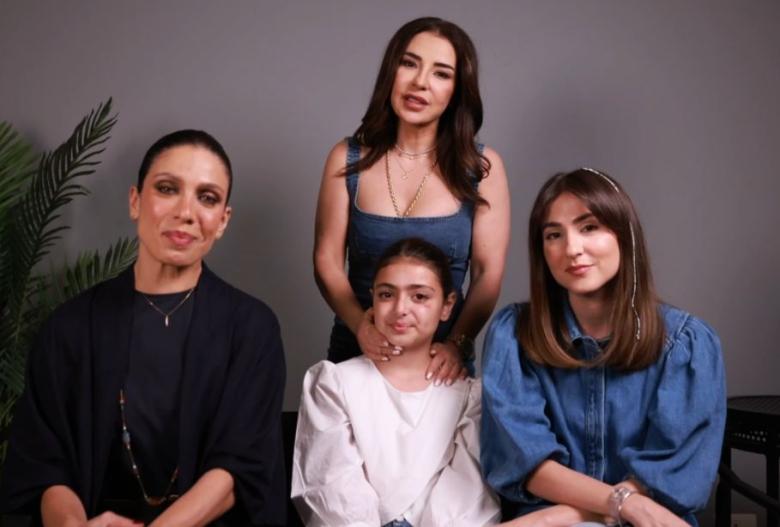 الطفلة كروز الفتى وسط ماغي بو غصن وسينتيا كرم وماريلين نعمان