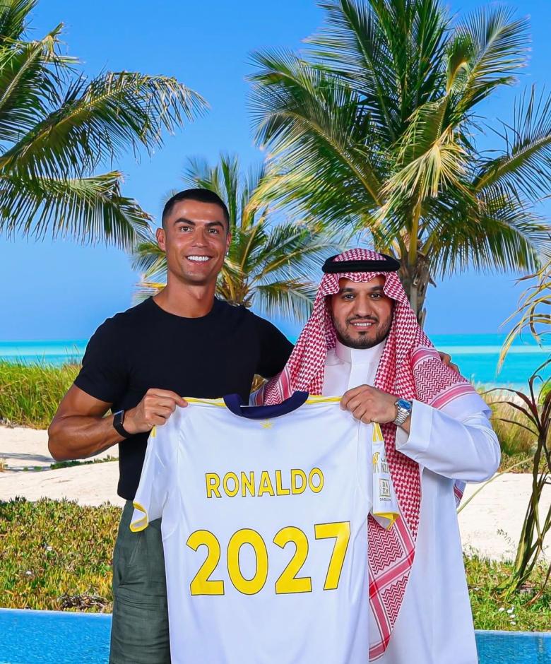 عبدالله الماجد وكريستيانو رونالدو - إنستغرام