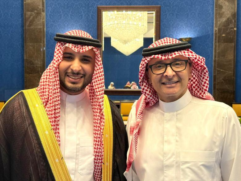 عبدالمجيد عبدالله وإبنه عبدالله
