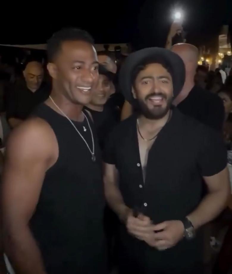 تامر حسني ومحمد رمضان