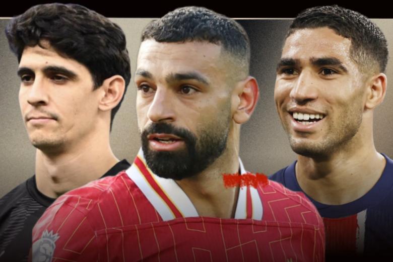 صلاح وحكيمي وبونو على قوائم الكرة الذهبية 