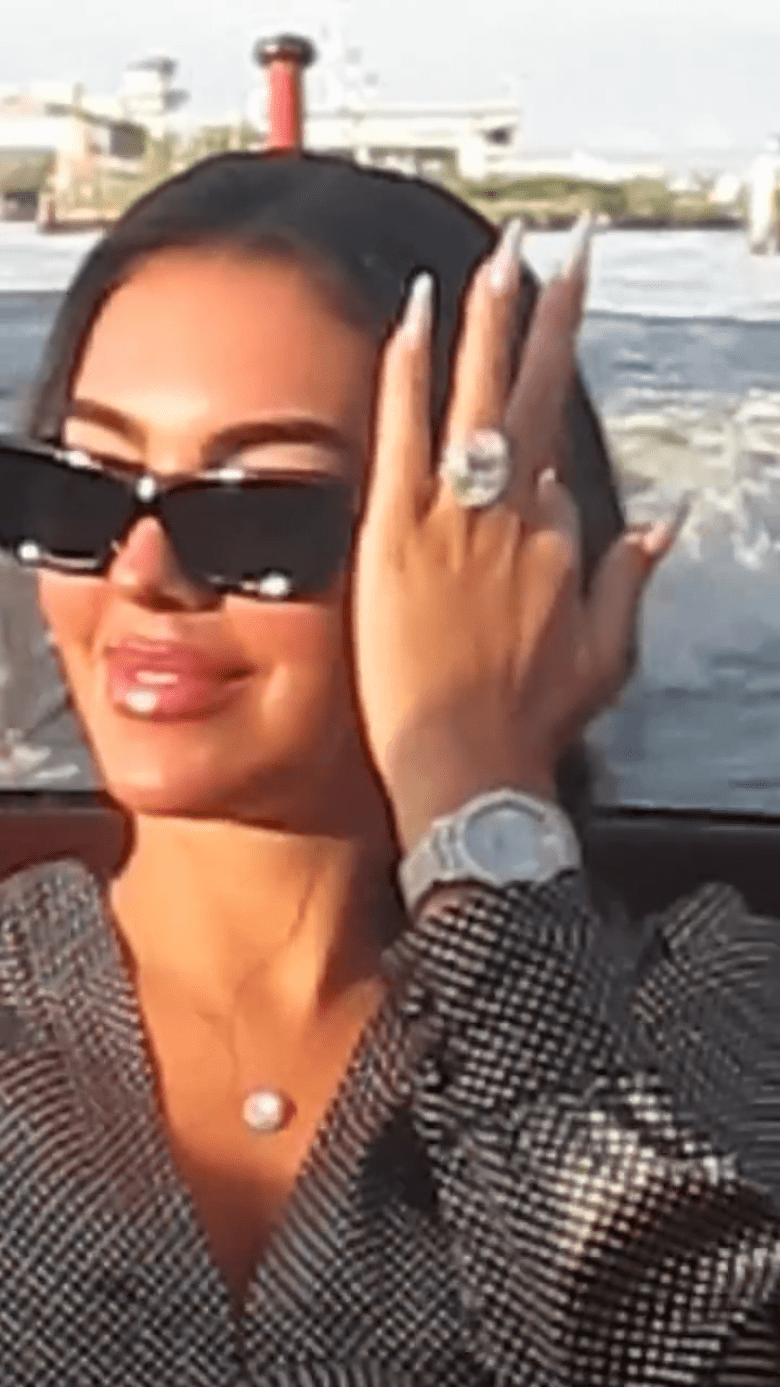 جورجينا رودريغيز - صورة معدلة من السوشيال ميديا