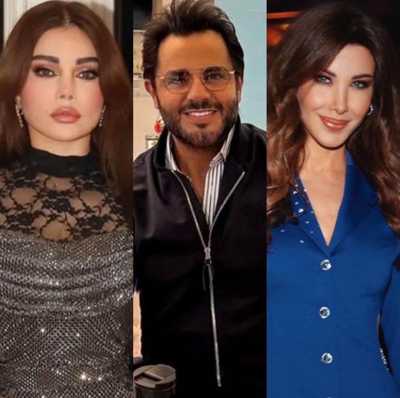 نانسي عجرم ونيشان وهيفاء وهبي