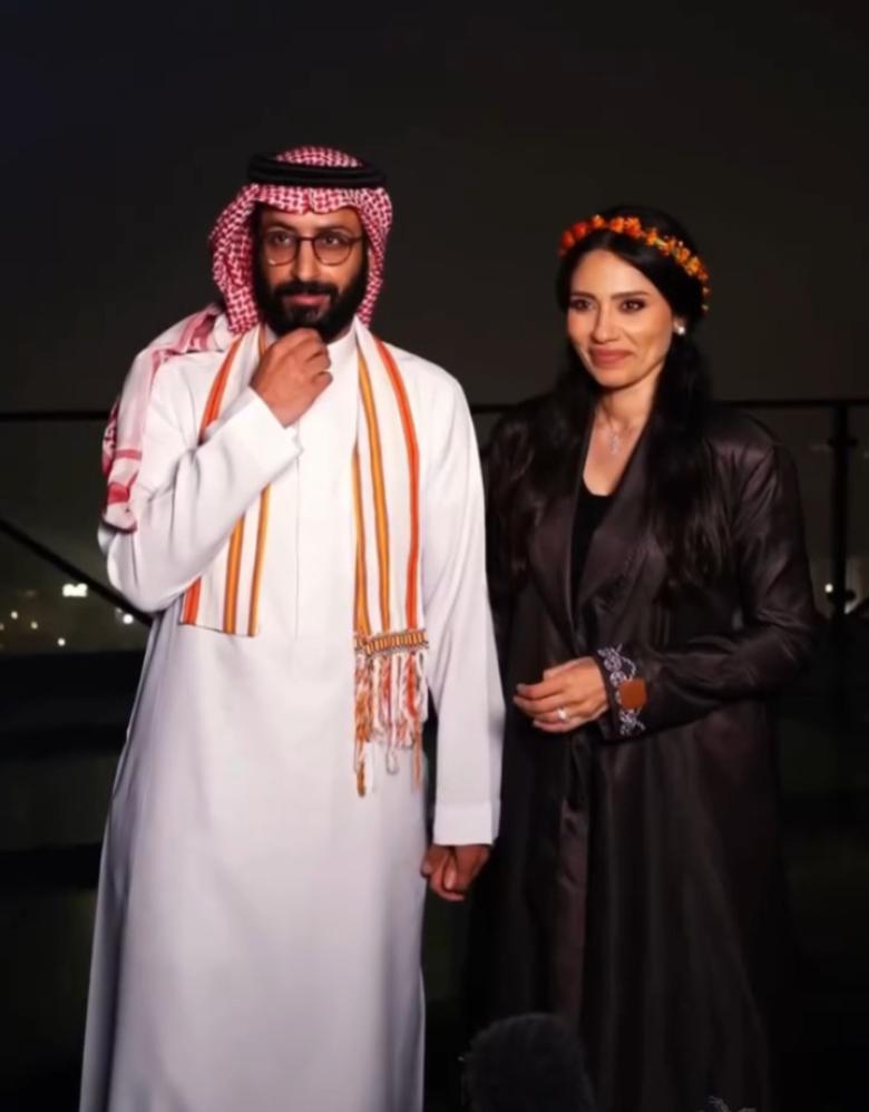 خالد صقر و إلهام علي - صورة معدلة