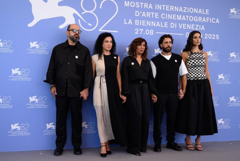 فريق عمل فيلم The Voice of Hind Rajab - مصدر من انستغرام La Biennale di Venezia