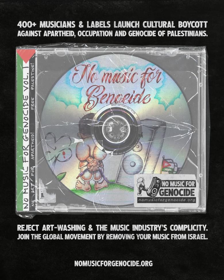 No Music for Genocide - مصدر من انستغرام